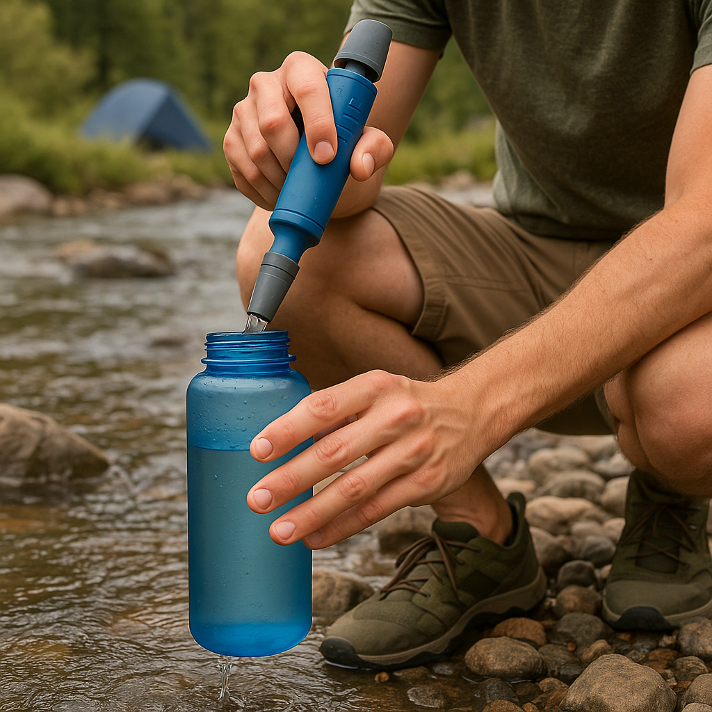 Noodpakket – waterfilter voor onderweg